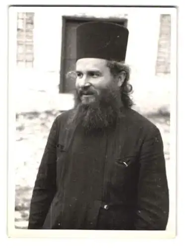 Fotografie Orthodoxer Christ aus dem Kloster in Walaam / Karelien - Russland