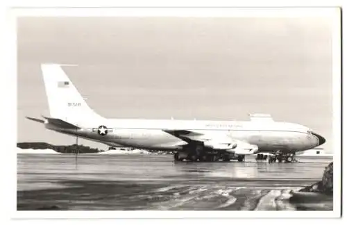 Fotografie Transport-Flugzeug Boeing C-135 der US - Air Force, Kednnung 91518