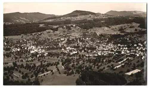 Fotografie Franco-Suisse Edit. Phot., Bern, Ansicht Affoltern, Fliegeraufnahme der Ortschaft