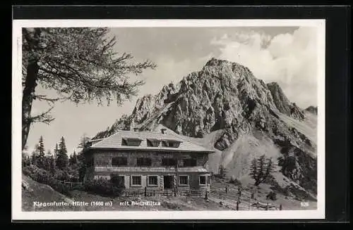 AK Klagenfurter Hütte mit Bielschitza