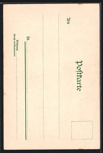 Lithographie Wilhelmshöhe bei Kassel, Neuer Wasserfall