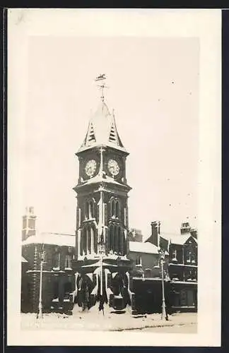 AK Newmarket, Clock Tower in Winter