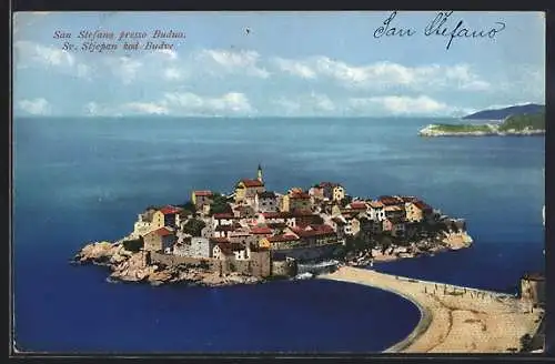 AK San Stefano presso Budua, Panorama