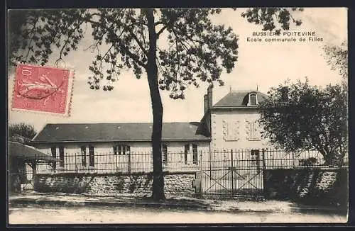 AK Bussière-Poitevine, École communale de Filles