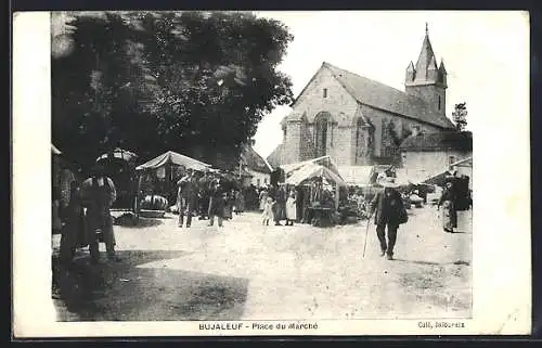 AK Bujaleuf, Place du Marché