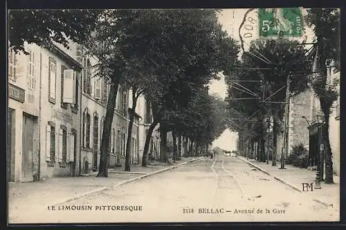 AK Bellac, Avenue de la Gare