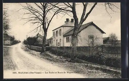 AK Mailhac, Les Écoles et Route de Magnac-Laval