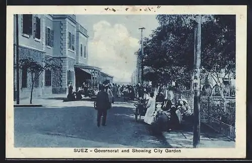 AK Suez, Governorat and showing City Garden