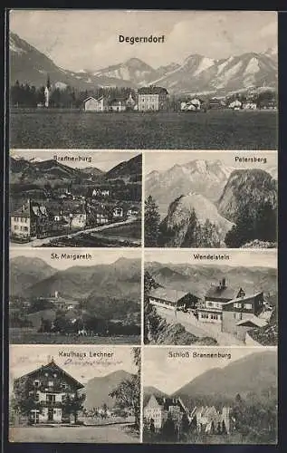 AK Degerndorf, Brannenburg, Petersberg und Wendelstein