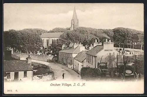 AK Onchan Village, View with general store