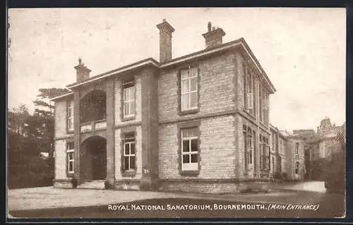 AK Bournemouth, Main entrance of the Royal National Sanatorium