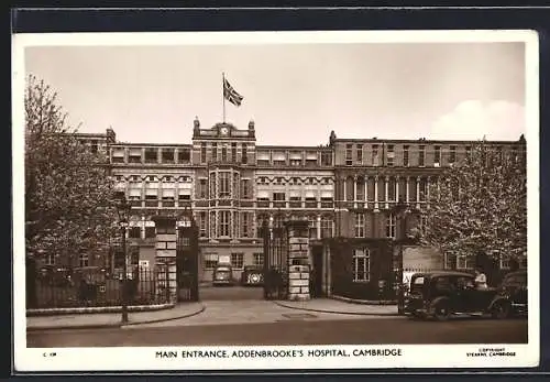 AK Cambridge, Main Entrance to Addenbrooke`s Hospital