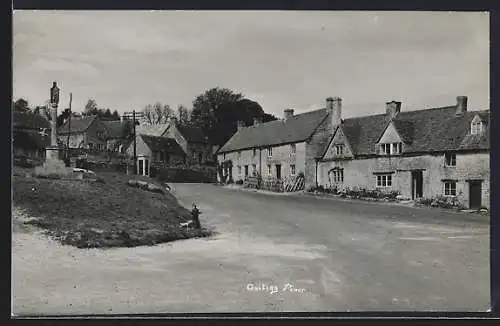 AK Guiting Power, Partial View with Monument