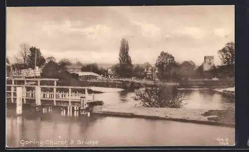 AK Goring, Church & Bridge