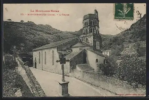 AK Mas-Cabardès, L`Église et la Montagne Noire