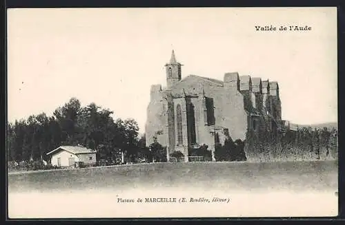 AK Marceille, Plateau de Marceille et vue de la vallée de l`Aude