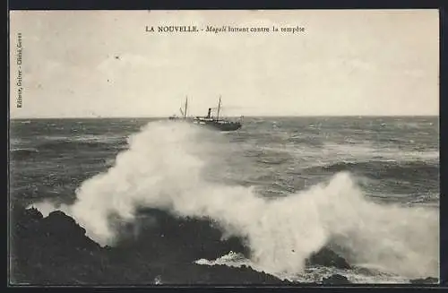 AK La Nouvelle, Magali luttant contre la tempête