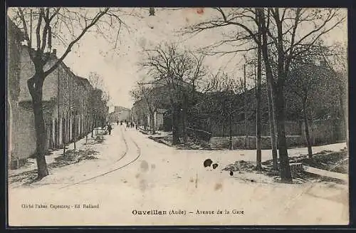 AK Ouveillan, Avenue de la Gare