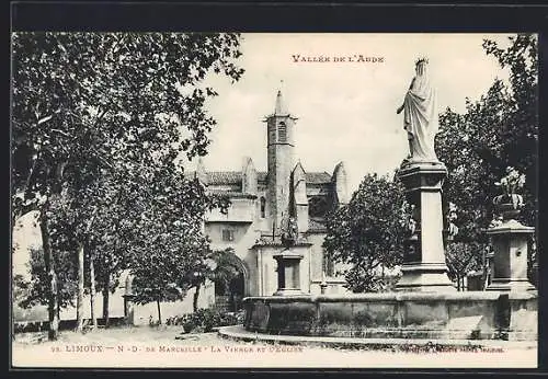 AK Limoux, N.-D. de Marceille, La Vierge et l`Église