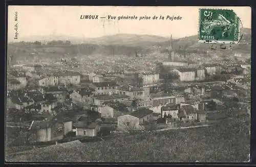 AK Limoux, Vue générale prise de la Pujade