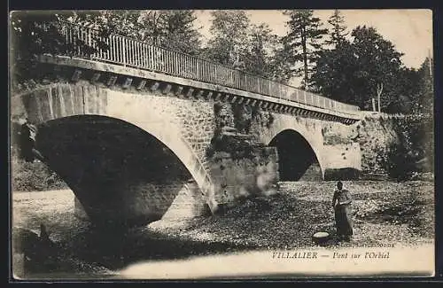 AK Villalier, Pont sur l`Orbiel