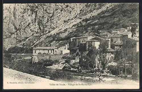 AK St-Martin-Lys, Vallée de l`Aude, Village pittoresque au pied des montagnes