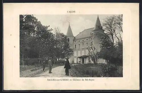 AK Salles-sur-l`Hers, Château de Bel-Assez