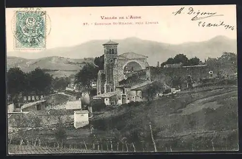 AK Limoux, Ermitage St-Hilaire et vue sur les collines de la vallée de l`Aude