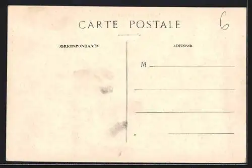 AK Saissac, Vue générale du village et de l`église