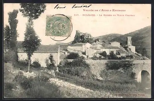 AK Belcaire, Le Rocher du vieux chateau