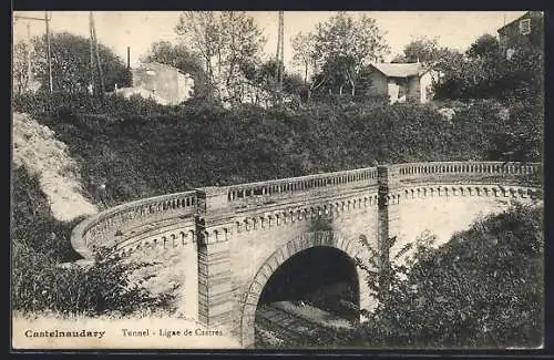 AK Castelnaudary, Tunnel, Ligae de Castres