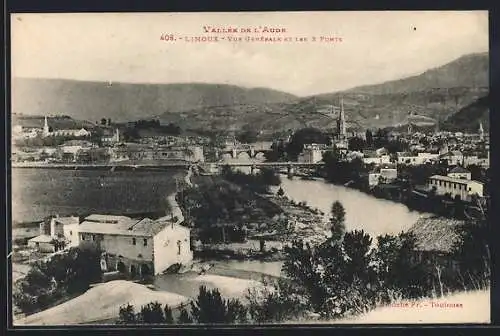 AK Limoux, Vue générale et les 3 ponts