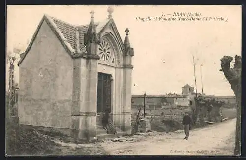 AK Bram, Chapelle et Fontaine Notre-Dame