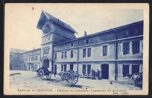 AK Lezignan, Chateau de Labastide, Logements du personnel