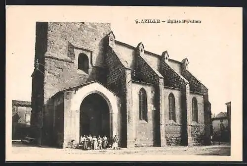 AK Azille, Eglise St-Julien