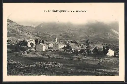 AK Le Bousquet, Vue générale