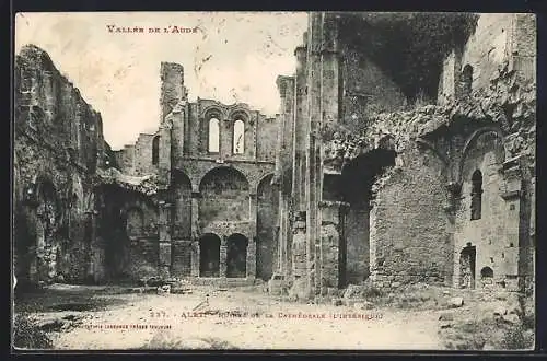 AK Alet, Ruines de la Cathedrale, L`Intereiur