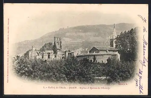 AK Alet, Eglise et Ruines de l`Eveche