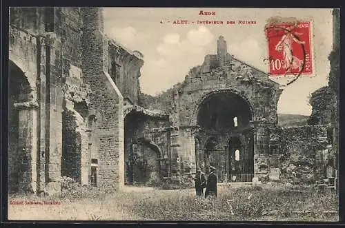 AK Alet, Intérieur des Ruines