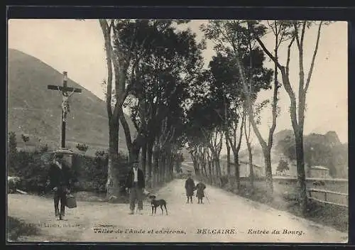 AK Belcaire, Entrée du Bourg