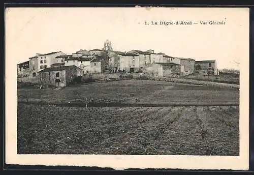 AK La Digne-d`Aval, Vue générale