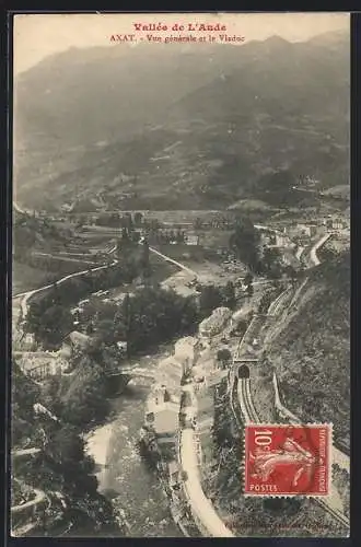 AK Axat, Vue générale et le Viaduc