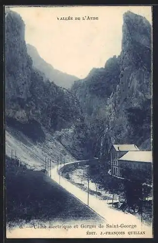 AK Vallée de l`Aude, Usine électrique et Gorges de Saint-George