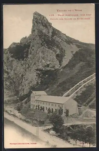 AK Axat, Usine électrique et entrée des gorges de St-Georges