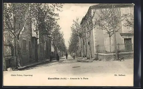 AK Ouveillan, Avenue de la Poste