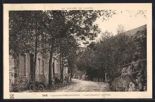 AK Bains-de-Carcanières, Établissement thermal dans la vallée de Laude