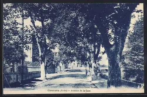 AK Coursan, Avenue de la Gare