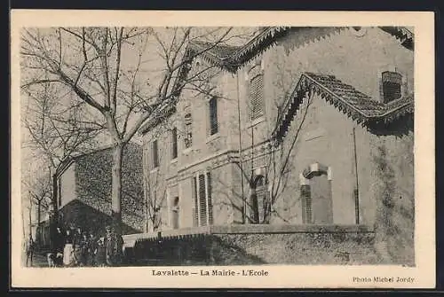 AK Lavalette, La Mairie, L`Ecole