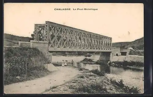 AK Chalabre, Le Pont Métallique