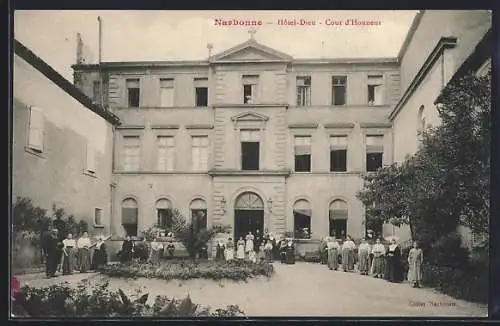 AK Narbonne, Hôtel-Dieu, Cour d`Honneur